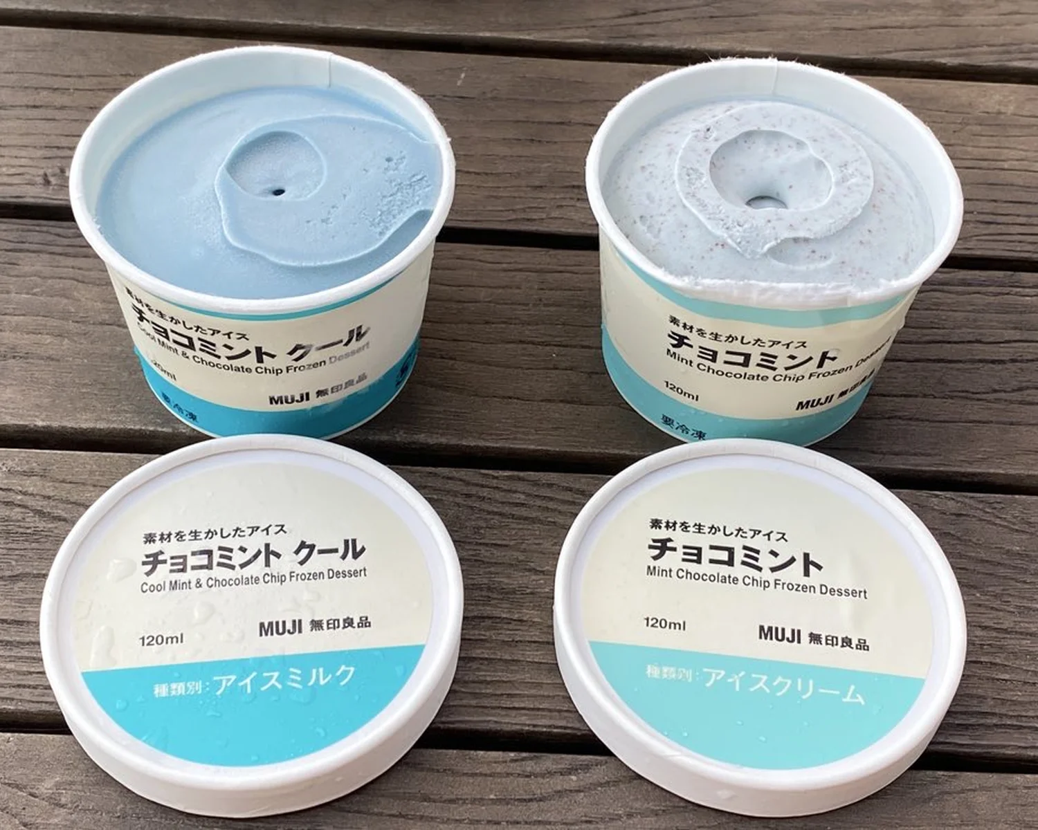 無印良品が振り切ってきた…！「素材を生かしたアイス チョコミントクール」は定番「チョコミント」を超えたのか